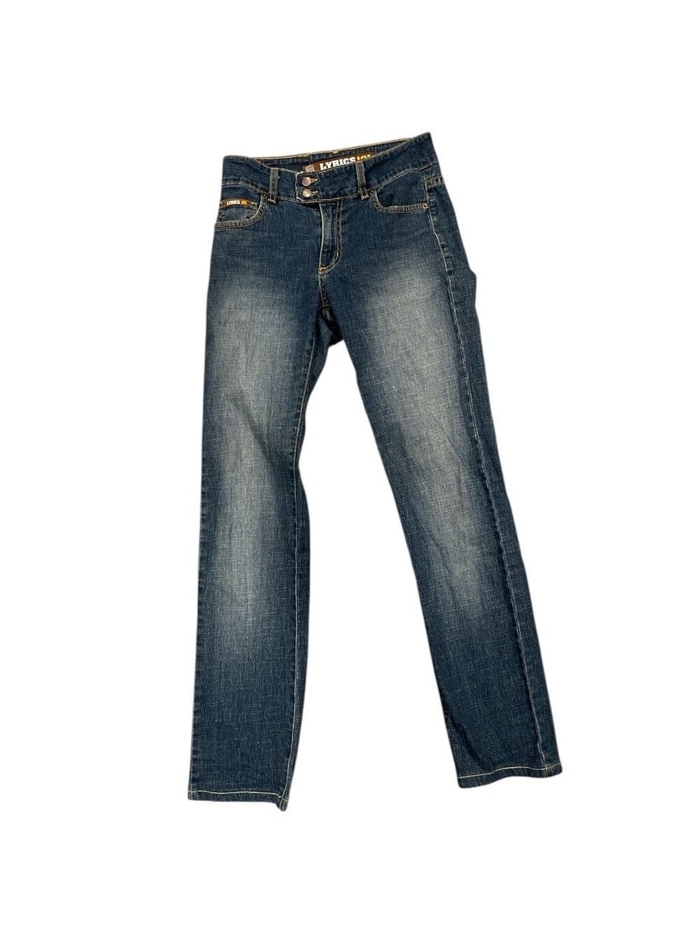 Lyrics 101 Size 26 Indigo Low Rise Stretch Jeans Y2K Vintage